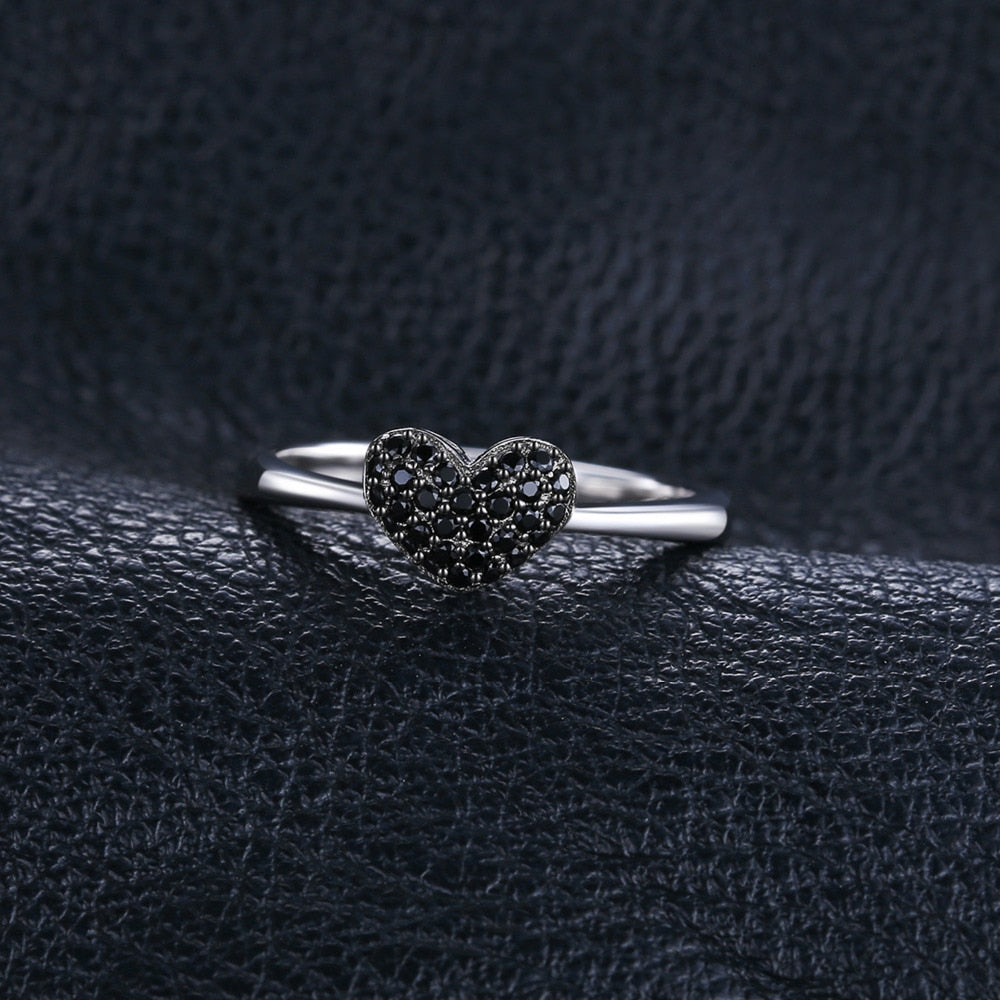 Bague Coeur Noir Univers du Coeur