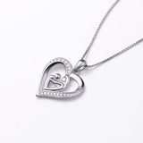 Collier Coeur <br/>Amour Maternel